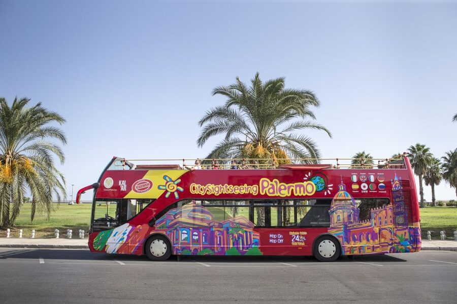 Palermo: Hop-on Hop-off Bus Tour 24-hour Ticket - Route B, Palermo’s villas and northern streets