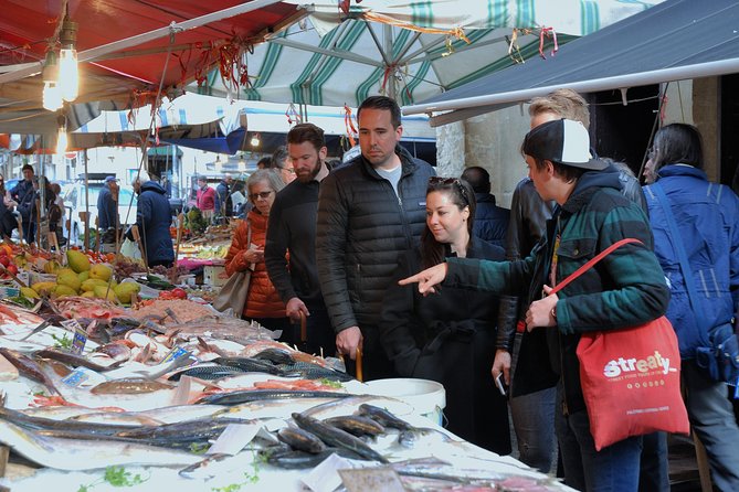 Palermo Original Street Food Walking Tour by Streaty - Vucciria Market and an acquired taste
