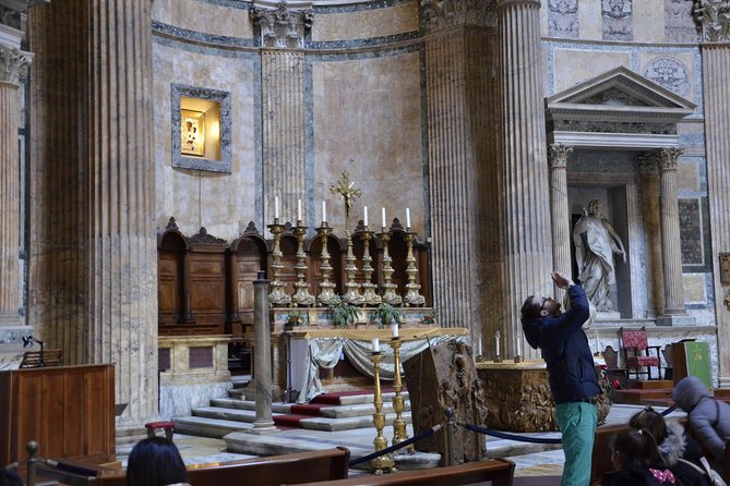 Pantheon Elite Guided Tour - Rome's Iconic Ancient Temple - Outside: columns, layers, and the shape of the temple