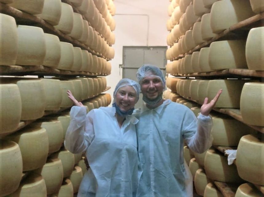 Parma: Parmigiano Production and Parma Ham Tour & Tasting - The tasting: cheese, ham, and a glass of wine