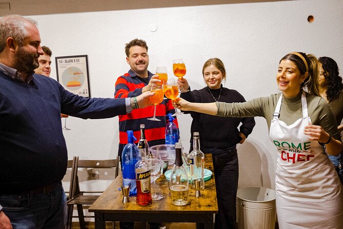 Pasta Cooking Class Near the Colosseum with 3 Spritz Cocktails - Key points to know before booking