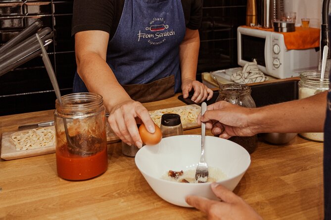 Pasta Making & Wine Tasting with Dinner in Frascati from Rome - Making fresh pasta with a choice of three Roman sauces