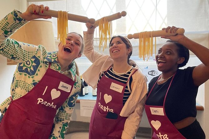 Pastamania - Florence Pasta Making Class - Sitting down to eat your work