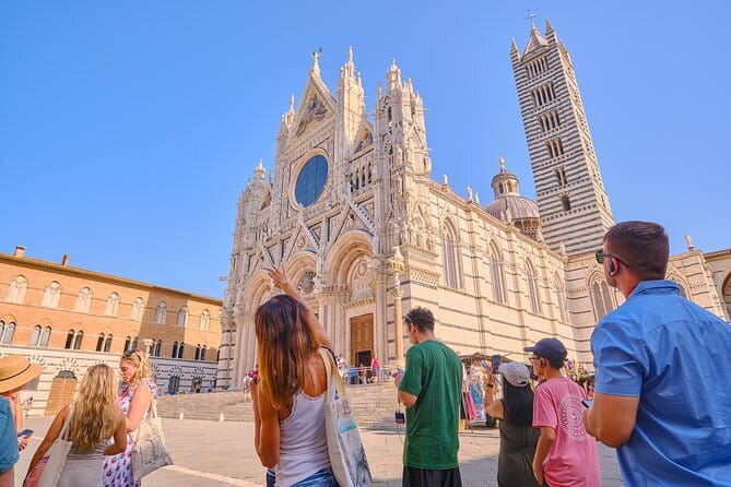 Pisa, Siena and San Gimignano Day Trip with Lunch & Wine Pairing - Siena Cathedral and the striped marble interior