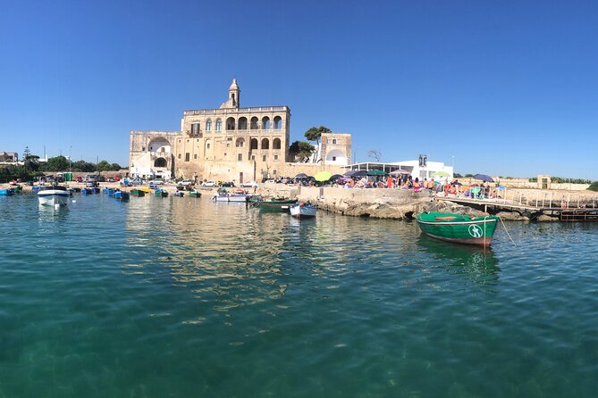 Polignano a Mare boat tour emotions, caves, diving and appetizers - Starting in San Vito, not central Bari