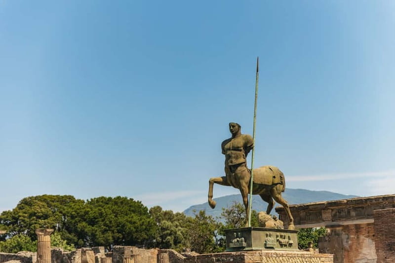 Pompeii: Archaeological Park Tour with Ticket on request - Amphitheater, theaters, and public life