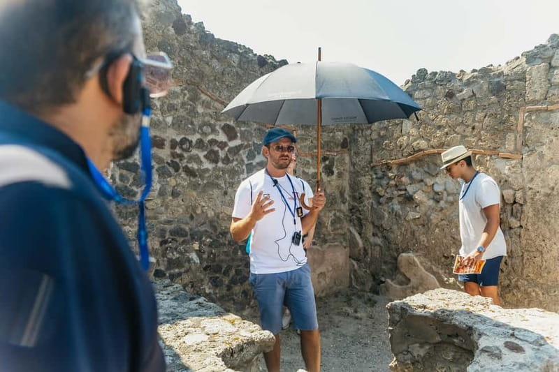 Pompeii: Archaeological Park Tour with Ticket on request - Heat, timing, and group comfort