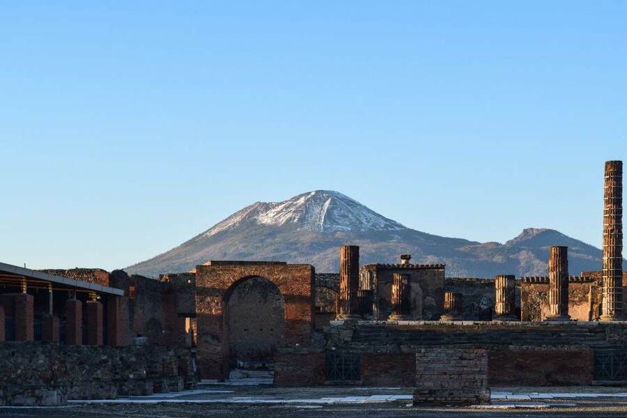 Pompeii: Skip-the-Line Entrance Ticket with Audio Guide - Collecting Your Ticket Beside Pompei Scavi Station