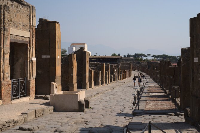 Pompeii Tour & Lunch with Wine Tasting Experience - Pompeii walking conditions and useful gear