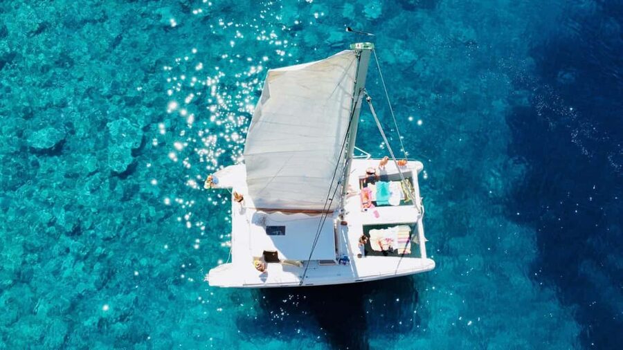 Porto Conte: Half-day catamaran tour with aperitif - Key points to know before booking