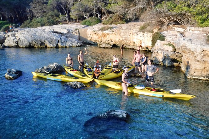Porto Selvaggio kayak tour + cliff diving + cold spring immersion - How much effort should you expect?