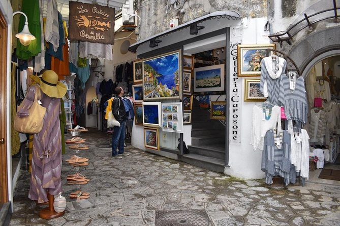 Positano & Amalfi Boat Tour from Naples with Light Lunch - Li Galli, Nerano, and the approach to Amalfi