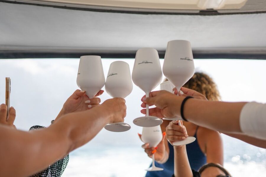 Positano: Shared Sunset Cruise - Leaving Positano from Cala Marinai Brasserie