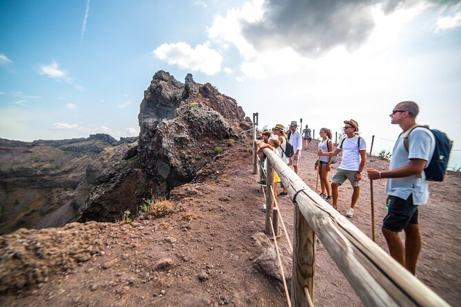 Priority Access Pompeii & Mt. Vesuvius Full day from Sorrento - The Forum, Temple of Jupiter, and Macellum