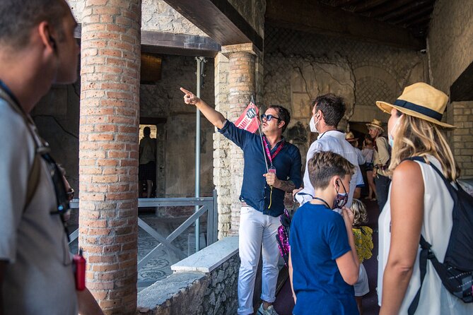 Priority Access Pompeii & Mt. Vesuvius Full day from Sorrento - The House of the Faun and Pompeii’s elite