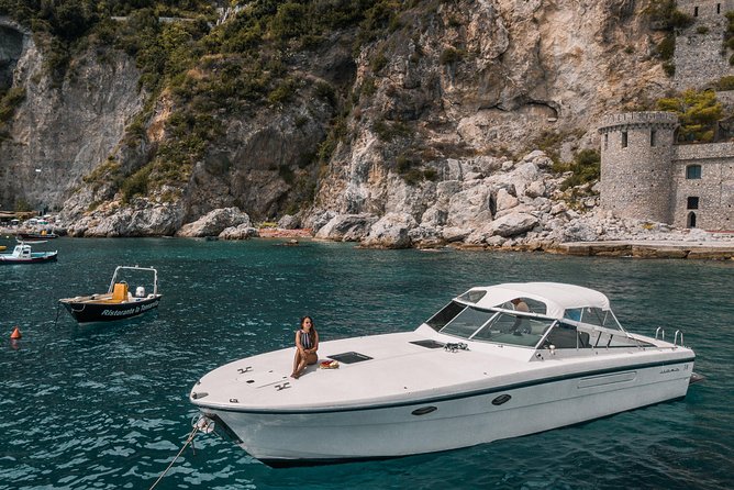 Private Amalfi Coast Boat Trip from Positano, Praiano or Amalfi - Swimming, snacks, and onboard comfort