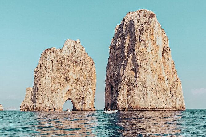 Private Boat Tour of Capri - Green Grotto and the white limestone cave