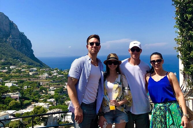 Private Capri Island and Blue Grotto Day Tour from Naples or Sorrento - Mount Solaro by open chairlift