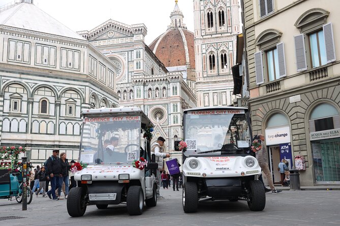 Private Golf Cart Tour in Florence - Key points to know before you book