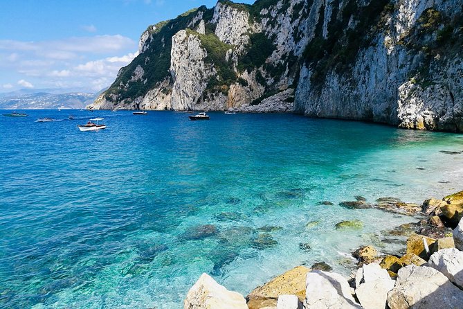Private Island of Capri by Boat - Swimming and Snorkeling Stops