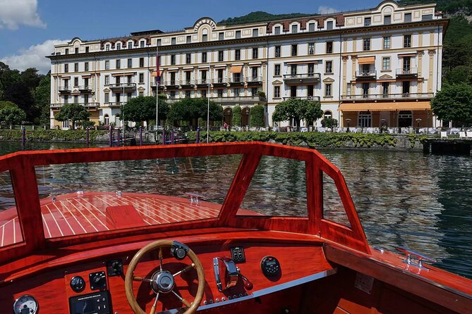 Private Tour by Classic Wooden Boat on Lake Como - Cernobbio and Villa d’Este