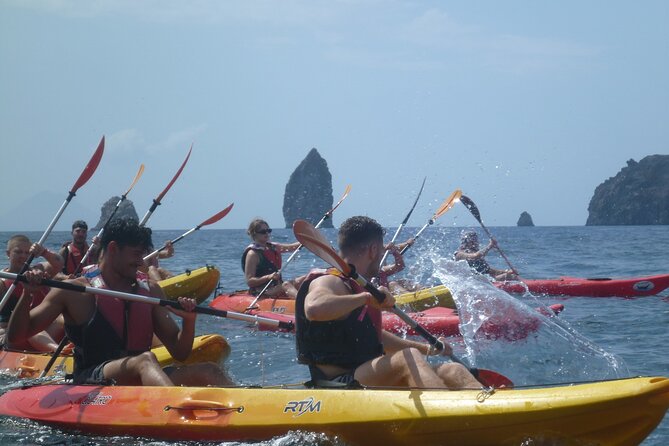 Private Tour explore Vulcano Island by Kayak & Coasteering - Swimming and snorkeling in clear water