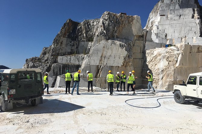 PRIVATE tour in Carrara marble quarries with 4x4 vehicles - Private format, group size, and value