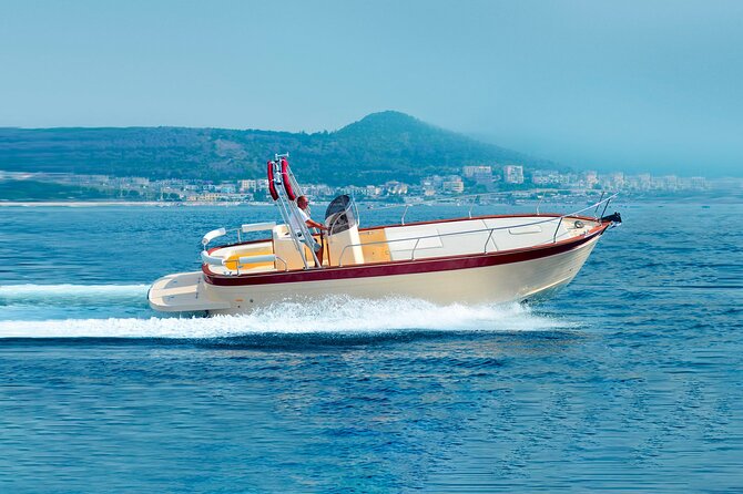 Procida Island Tour by Boat 2h 15m with Swimming and Underwater Photos - Palazzo D’Avalos and Terra Murata from the sea