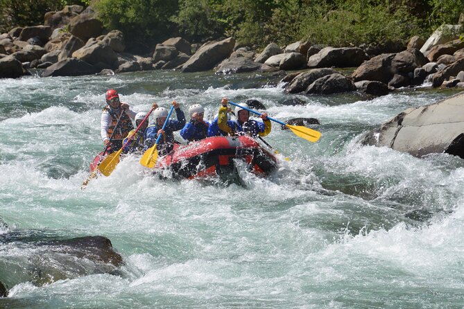 Rafting Sesia - Safety instruction before the rapids