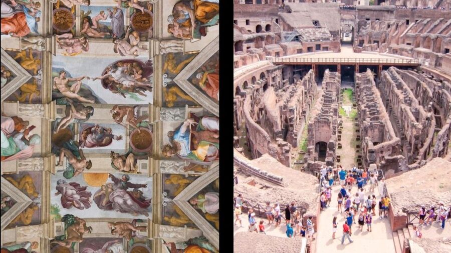 Rome: 1 Day Vatican & Colosseum Tour - Two sides of Rome in 6.5 hours