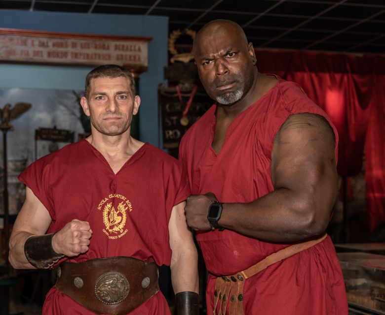 Rome: 2-Hour Gladiator School - Tunics, weapons, and safe sword fighting