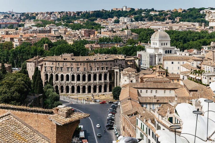 Rome: Altar of the Fatherland Elevator and Museum Tickets - The Ancient Rome multimedia video before the monument