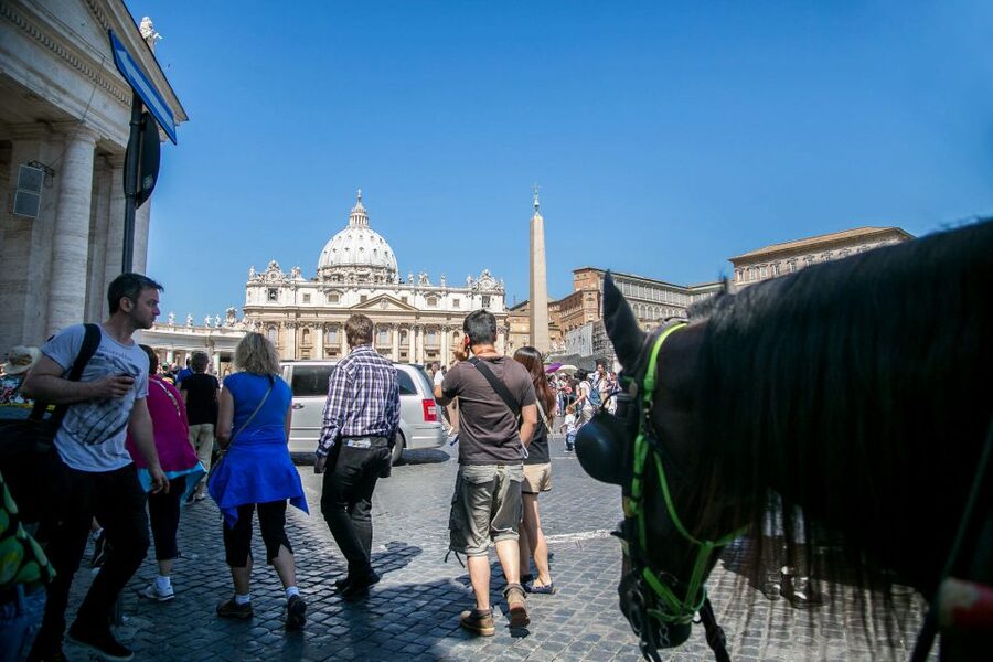 Rome: Angels and Demons Guided Tour - The minivan and the four-hour pace