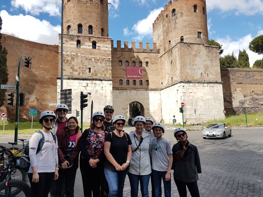 Rome: Appian Way Aqueducts Bike Tour (UPG Catacombs & Lunch) - Villa dei Quintili and the Appian Way ruins