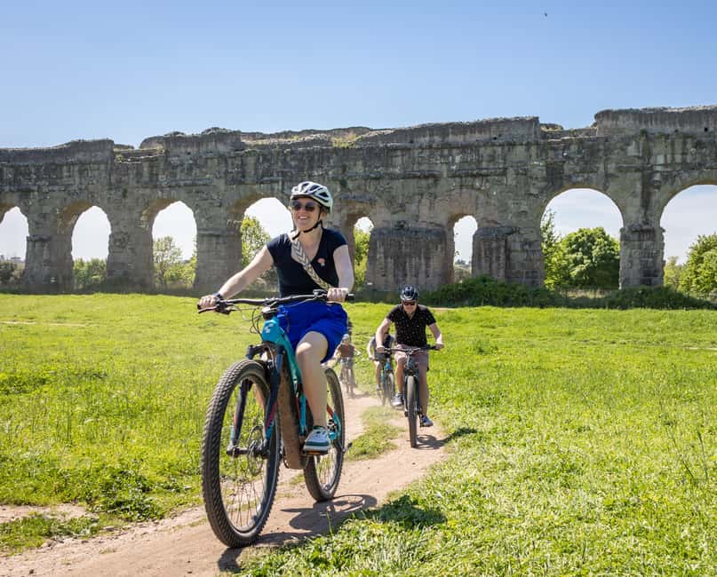 Rome:Appian Way E-bike Tour with Catacombs, Aqueducts & Food - Why the Appian Way feels so different from central Rome