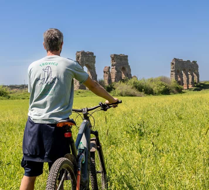 Rome:Appian Way E-bike Tour with Catacombs, Aqueducts & Food - Group size, guides, and the human side of the tour