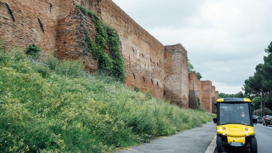 Rome: Appian Way Golf Cart Tour with Roman Catacombs Entry - Meeting at Via Monterone 19 by the Pantheon
