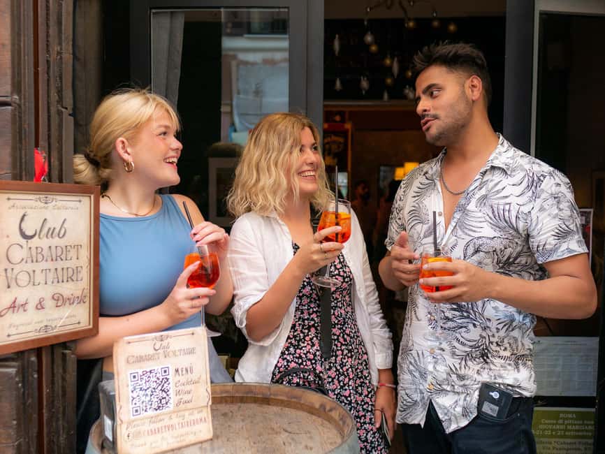 Rome: Bar Crawl with Local Guide & Drinks - Why this Rome bar crawl is different