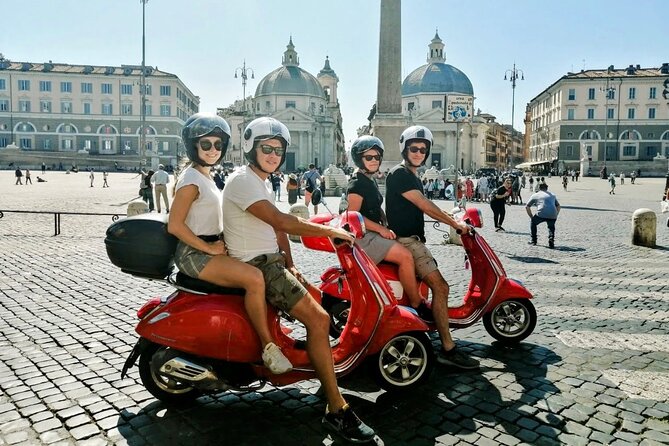 Rome by Vespa – with Francesco: the Best Guided Vespa Tour - Castel Sant’Angelo and the route toward the Tiber