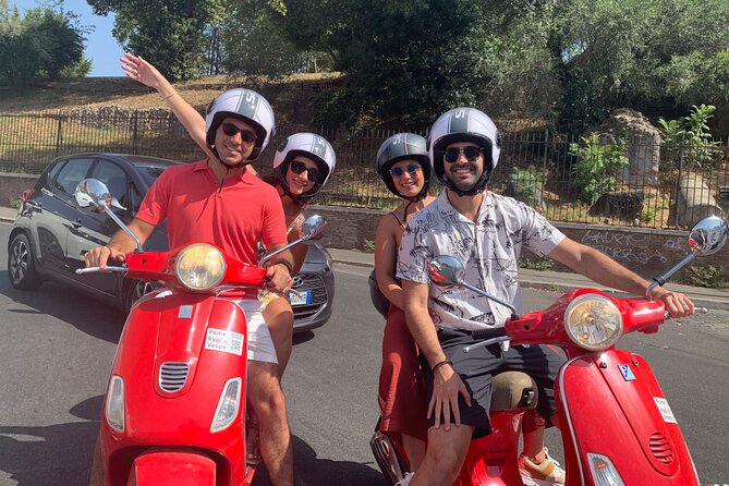Rome by Vespa – with Francesco: the Best Guided Vespa Tour - Janiculum Hill and the noon cannon