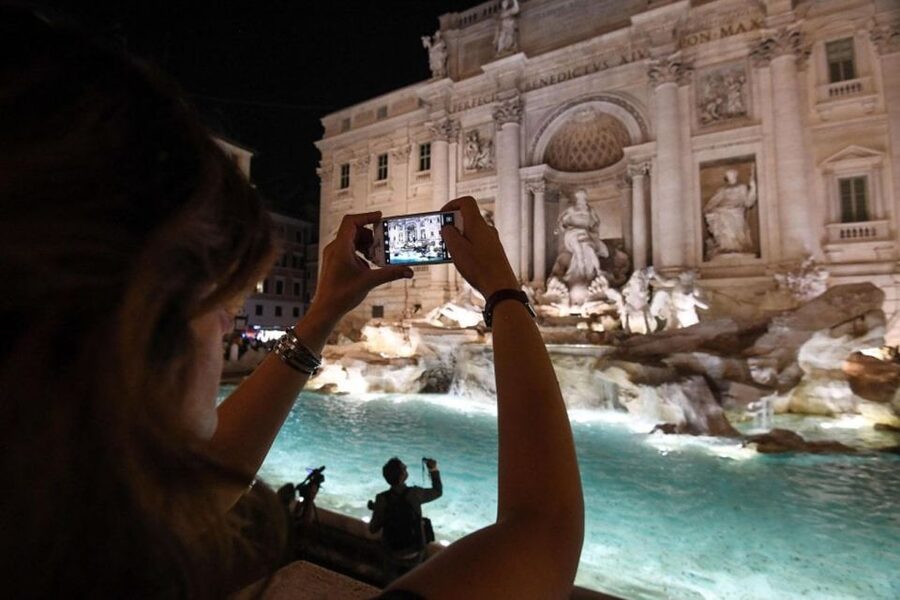 Rome: Cannondale E-Bike Evening Tour with Optional Dinner - Piazza Navona and the Pantheon after dark