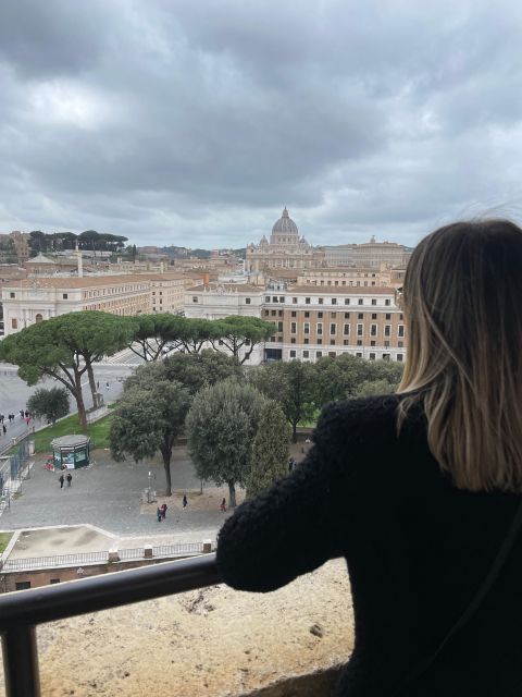 Rome: Castel Sant’Angelo Skip-the-Line Ticket & Audio Guide - Climbing to the terrace for the best views