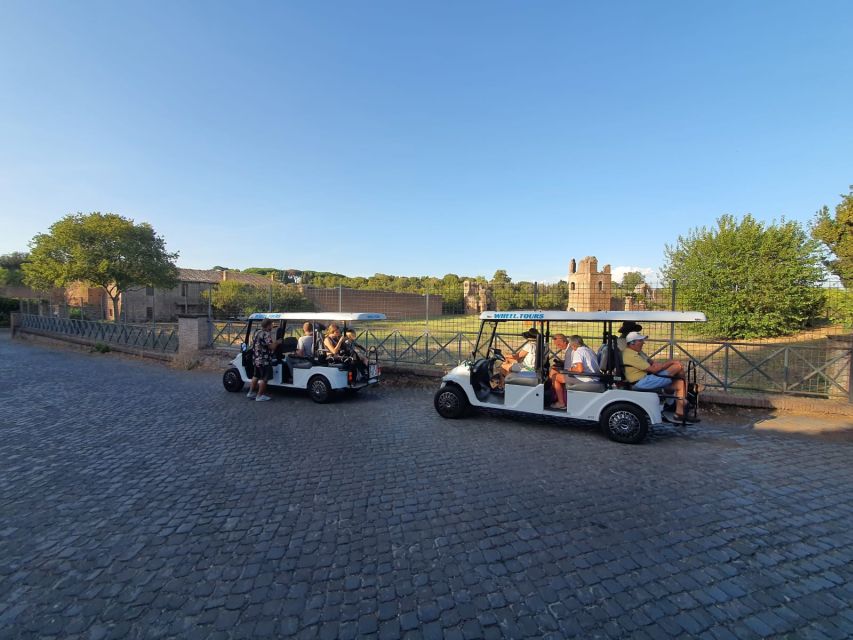 Rome: Catacombs and Appian Way Golf Cart Small-Group Tour - Why the golf cart works for Ancient Rome