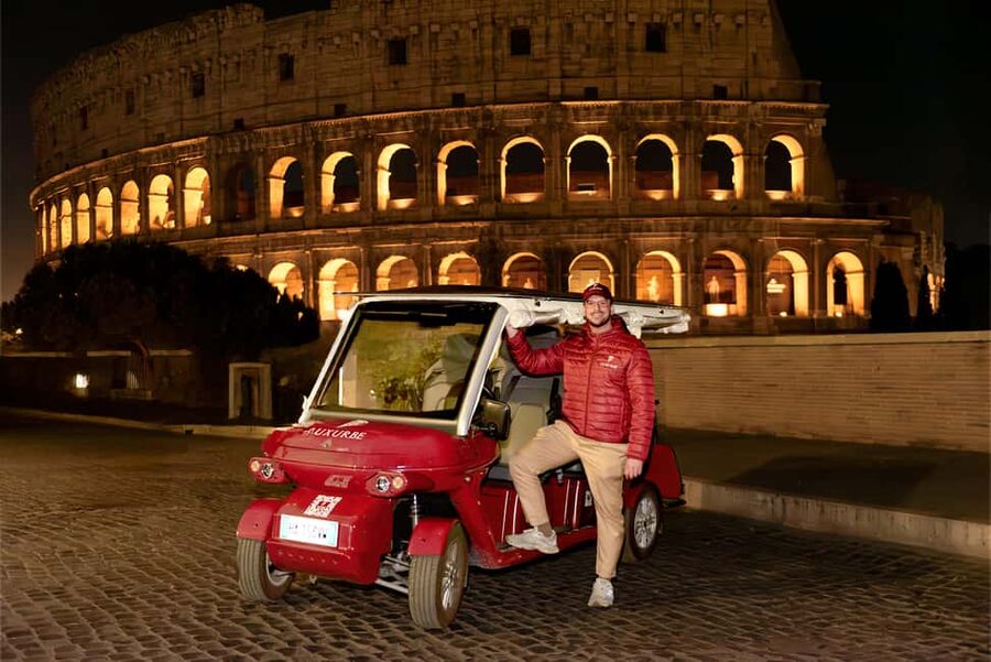 Rome: City Golf Cart at Night Tour - Starting at Piazza del Popolo