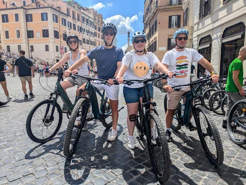 Rome: City Highlights Electric Bike Tour - The Pantheon and Trevi Fountain
