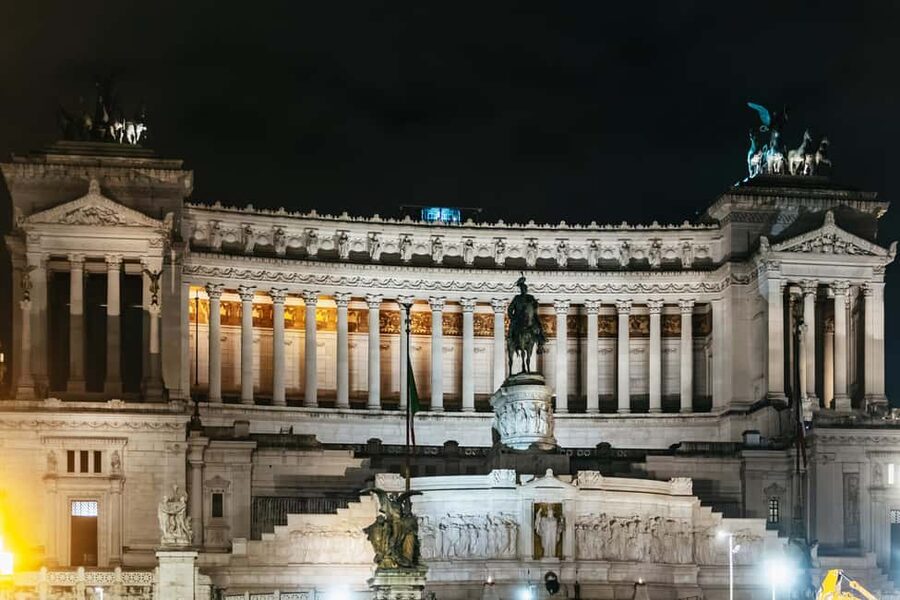 Rome: City Highlights Moonlight Walking Tour - Trajan’s Column and the Imperial Forums
