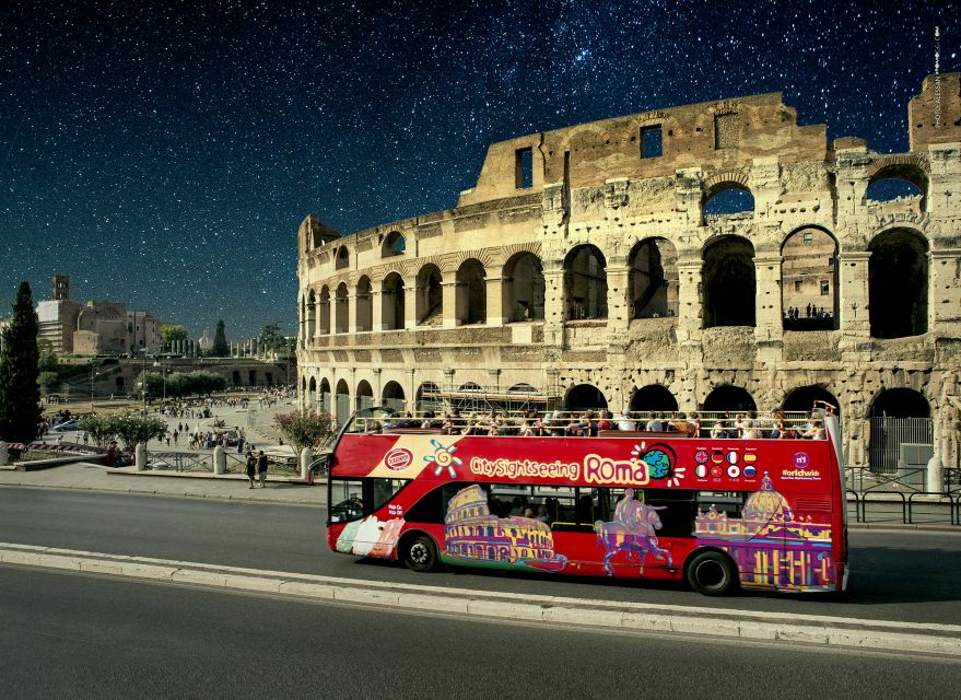 Rome: City Highlights Open-Top Bus Night Tour - Who should book this Rome night tour?