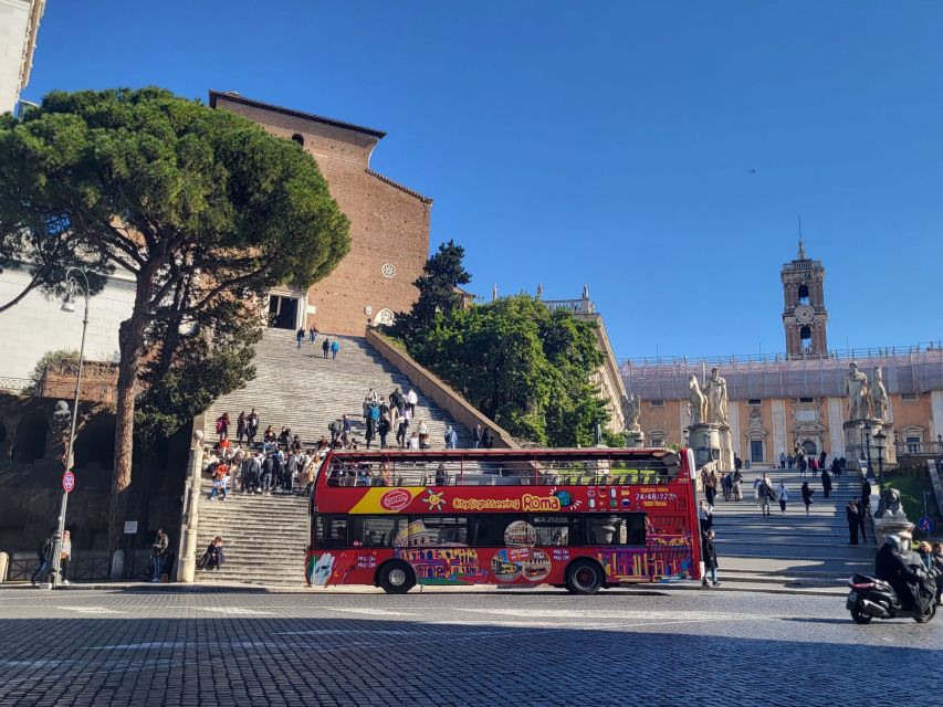 Rome: City Highlights Open-Top Bus Night Tour - Getting the best photos from a moving bus