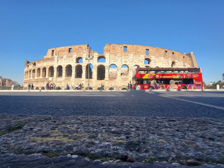 Rome: City Highlights Open-Top Bus Night Tour - Timing, meeting point, and access