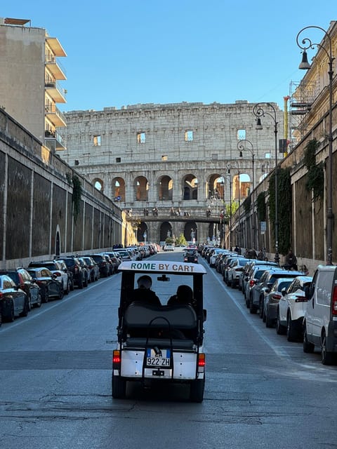 Rome: City Highlights Private Golf Cart Tour - Key points to know before booking
